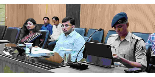 बकरीद पर्व के शांतिपूर्ण आयोजन के लिए जिला स्तरीय शांति समिति की बैठक